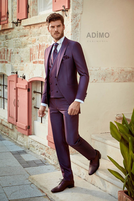 Тройка Свадебный костюм-тройка Larissa Adimo от Дом изысканной мужской одежды Волшебная свадьба 2