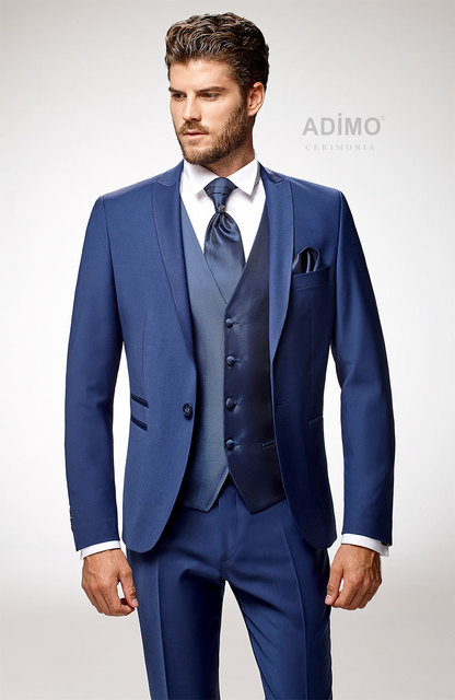 Тройка Костюм-тройка на свадьбу Adimo Lexus от Дом изысканной мужской одежды Волшебная свадьба 2