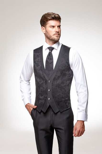 Тройка Мужской жаккардовый смокинг Santa Adimo от Дом изысканной мужской одежды Волшебная свадьба 2