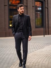 Однобортный Мужской пиджак Masterhand Slade Floral от Дом изысканной мужской одежды Волшебная свадьба 2