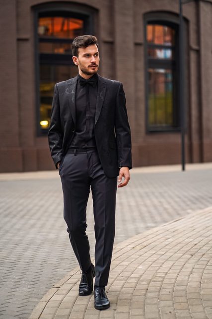 Однобортный Мужской пиджак Masterhand Slade Floral от Дом изысканной мужской одежды Волшебная свадьба 2