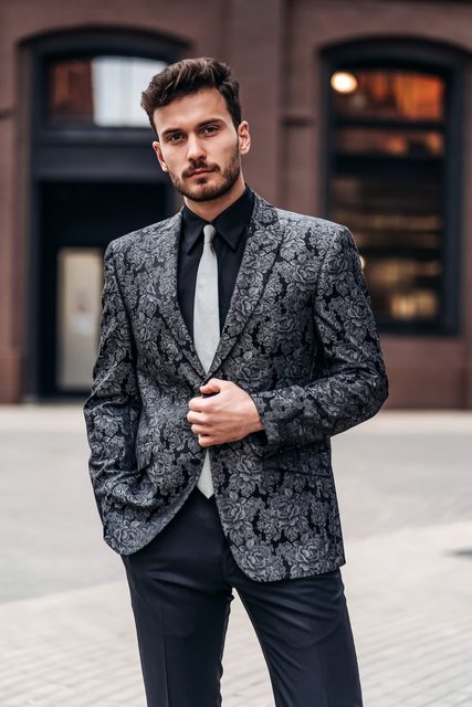 Однобортный Мужской пиджак Masterhand Slade от Дом изысканной мужской одежды Волшебная свадьба 2