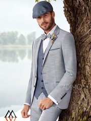 Тройка Мужской костюм-тройка Munich Adimо от Дом изысканной мужской одежды Волшебная свадьба 1