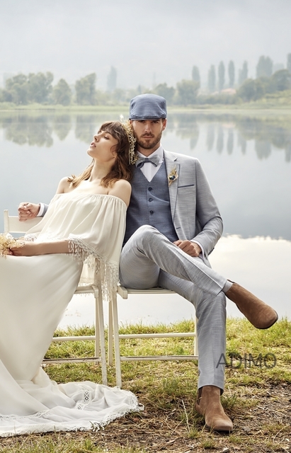 Тройка Мужской костюм-тройка Munich Adimо от Дом изысканной мужской одежды Волшебная свадьба 3