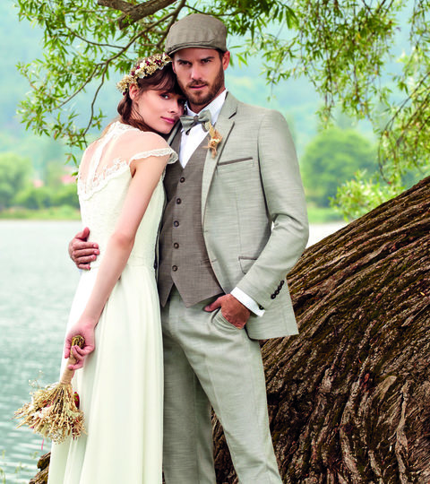 Тройка Мужской костюм-тройка Munich Adimо от Дом изысканной мужской одежды Волшебная свадьба 2