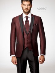 Тройка Мужской смокинг Parma ADIMO Cerimonia от Дом изысканной мужской одежды Волшебная свадьба 1