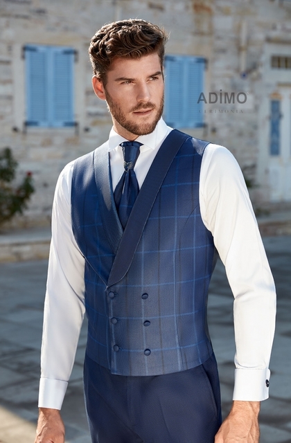 Тройка Мужской костюм на свадьбу MOZART Adimo Cerimonia от Дом изысканной мужской одежды Волшебная свадьба 3