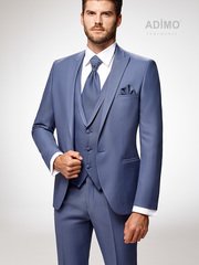 Тройка Мужской костюм-тройка Lecce Adimo от Дом изысканной мужской одежды Волшебная свадьба 1