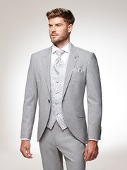 Тройка Свадебный мужской костюм Albatros Adimo от Дом изысканной мужской одежды Волшебная свадьба 1