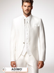 Тройка Белый свадебный костюм Sidney Adimo от Дом изысканной мужской одежды Волшебная свадьба 1