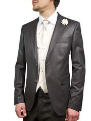 Однобортный Мужской свадебный костюм SALVE Masterhand 3022 от Дом изысканной мужской одежды Волшебная свадьба 2