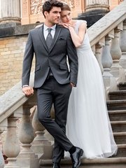 Однобортный, Тройка Костюм для жениха Ryan Digel от Дом изысканной мужской одежды Волшебная свадьба 1