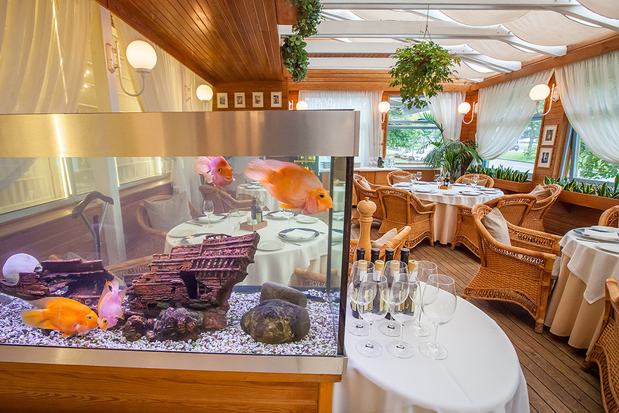 Интерьер в ресторане "Анджело" Ресторан Анджело 3