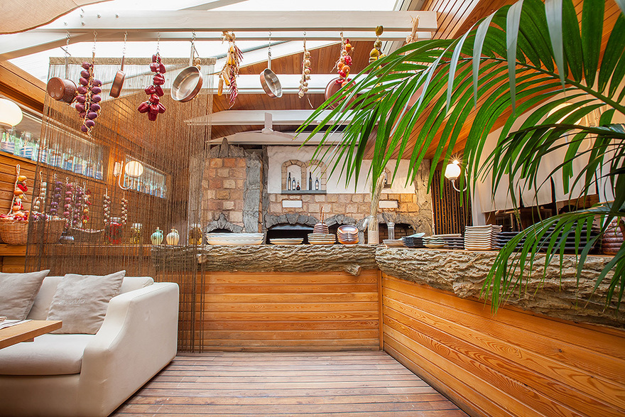 Интерьер в ресторане "Анджело" Ресторан Анджело 5