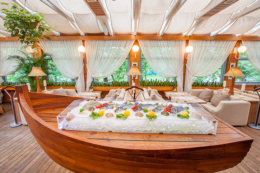 Интерьер в ресторане "Анджело" Ресторан Анджело 7