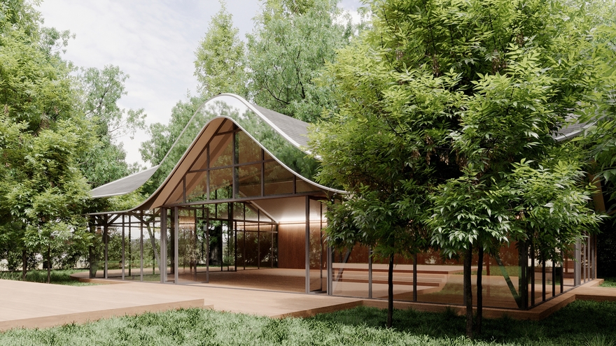 Шатер LES Event House в Москве 1