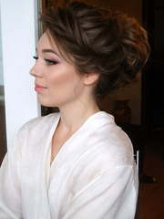 Высокие / Собранные от Свадебный стилист Виктория Брайт 1