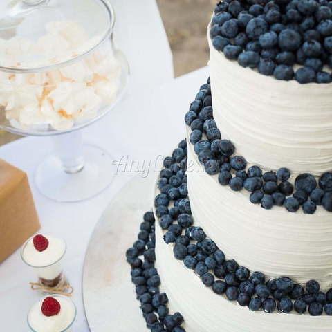 оттенки Белого Кенди бар в стиле рустик от Кондитерская AnyCake 10