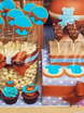 Голубой / Синий, Шоколад / Коричневый Кенди бар от Кондитерская Марии Маковецкой Sweet Mary 1
