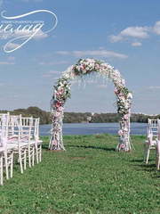 Весенняя / Летняя, Классика в Выездная регистрация, Шатер, Природа от Студия свадебного декора Мармелад 2