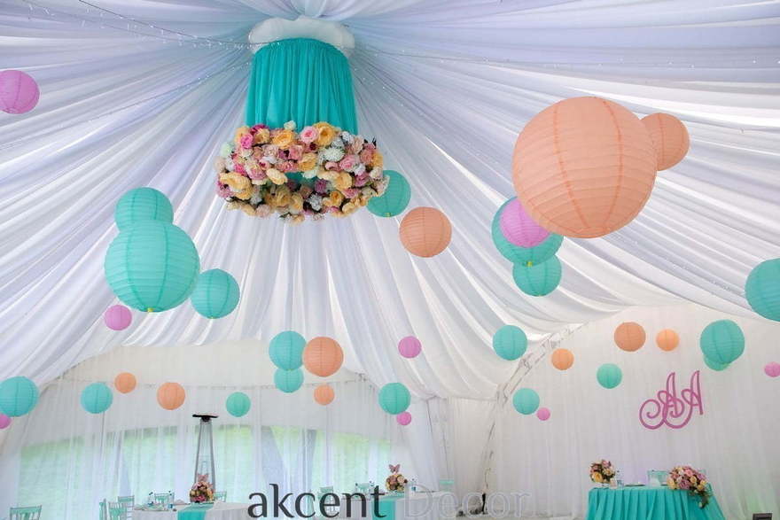 Тематический, Тиффани в Выездная регистрация, Шатер от Студия декора Akcent Decor 15