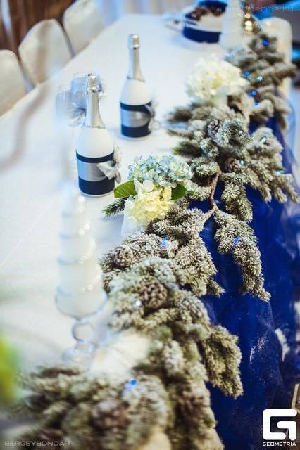 Классика, Зимняя в Ресторан / Банкетный зал от Студия декора Праздник - декор 2