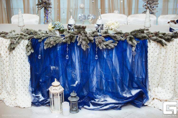 Классика, Зимняя в Ресторан / Банкетный зал от Студия декора Праздник - декор 4