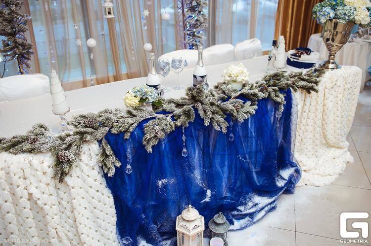 Классика, Зимняя в Ресторан / Банкетный зал от Студия декора Праздник - декор 7