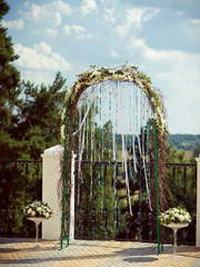 Классика в Ресторан / Банкетный зал, Выездная регистрация от Студия флористики и дизайна Я и ТЫ 1