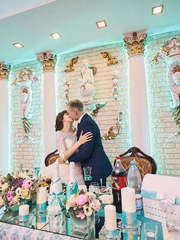 Тематический, Тиффани в Ресторан / Банкетный зал от Студия флористики и дизайна Я и ТЫ 1