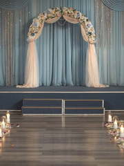 Классика в Ресторан / Банкетный зал, Выездная регистрация от Мастерская флористики и декора Fun-Fun Тюльпан 1