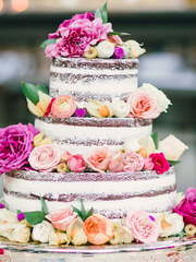 Голый торт Трехъярусные 1 от Кондитерская СЛАДКАЯ СТРАНА