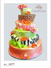 Мастика Многоярусный 1 от Кондитерская Сake & Сake