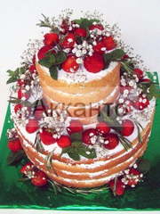 Голый торт Двухъярусные 2 от Кондитерская Акканто