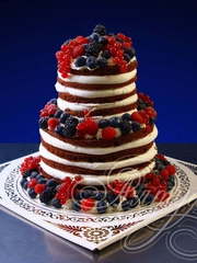 Голый торт Двухъярусные 1 от Кондитерская Алтуфьево