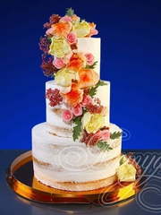 Голый торт Трехъярусные 1 от Кондитерская Алтуфьево