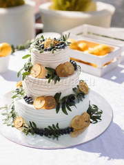 Мастика, Крем / Сливки Трехъярусные 1 от Кондитерская AnyCake