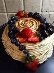 Крем / Сливки Одноярусные 1 от Кондитерская Hola Cake