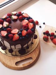 Крем / Сливки Одноярусные 1 от Кондитерская Cake dealer