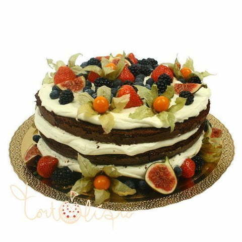 Голый торт Одноярусные 1 от Кондитерская Tortoliano