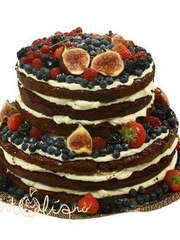 Голый торт Двухъярусные 1 от Кондитерская Tortoliano