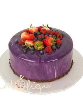 Глазурь / Гляссаж / Гель Одноярусные 1 от Кондитерская Tortoliano