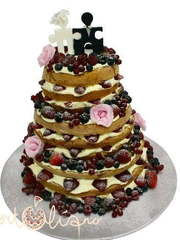 Голый торт Многоярусный 1 от Кондитерская Tortoliano