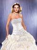 Свадебное платье 77868. Силуэт А-силуэт. Цвет Белый / Молочный, Айвори / Капучино. Вид 2