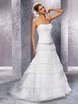 Свадебное платье 77905. Силуэт А-силуэт. Цвет Белый / Молочный. Вид 1