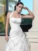 Свадебное платье 9029. Силуэт А-силуэт. Цвет Белый / Молочный. Вид 1