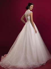 Свадебное платье Британи. Силуэт Пышное, А-силуэт. Цвет Белый / Молочный. Вид 2