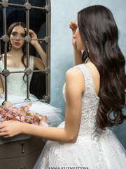 Свадебное платье Одайл. Силуэт Пышное, А-силуэт. Цвет Белый / Молочный. Вид 2