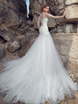 Свадебное платье Марселла. Силуэт А-силуэт. Цвет Белый / Молочный. Вид 3