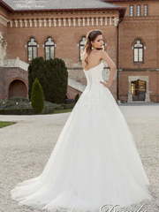 Свадебное платье Дриада. Силуэт Пышное, А-силуэт. Цвет Белый / Молочный. Вид 2